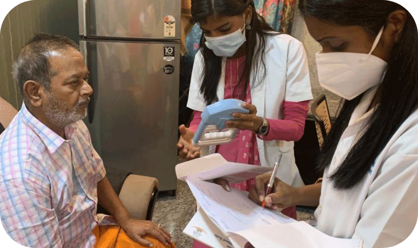 Medicines to Old age Homes