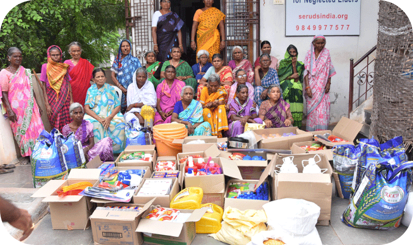 Books to Old age Homes